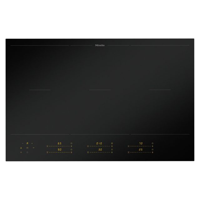 Miele 80cm Six Zone Flex Induction Hob KM8585-2 FL MATTFINISH Matte Black