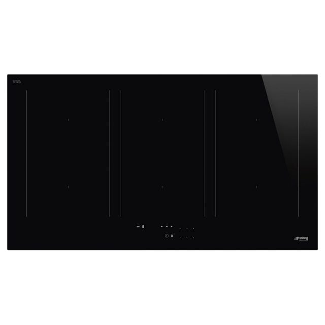Smeg 90cm 6 Zone Multizone Induction Hob SIM3964D Black