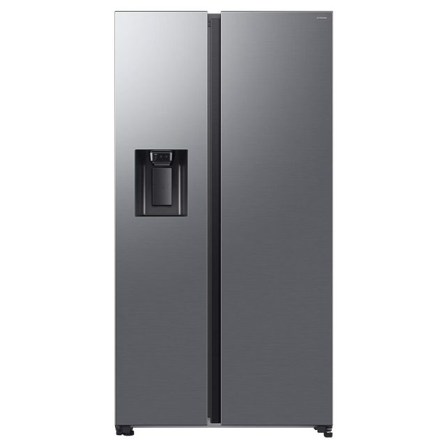 Samsung Series 6 AI SpaceMax American Fridge Freezer With Ice & Water RS70F64KETEU Silver