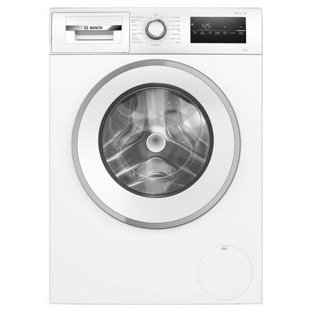 Bosch 9kg Series 4 Washing machine 1400rpm WAN28255GB White