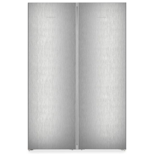 Liebherr 123cm Plus Biofresh Side By Side Fridge Freezer With Icemaker XRFSF5245 Silver