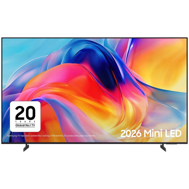 Samsung 2026 65 Mini LED M70H 4K Vision AI Smart TV UE65M70HAKXXU Black