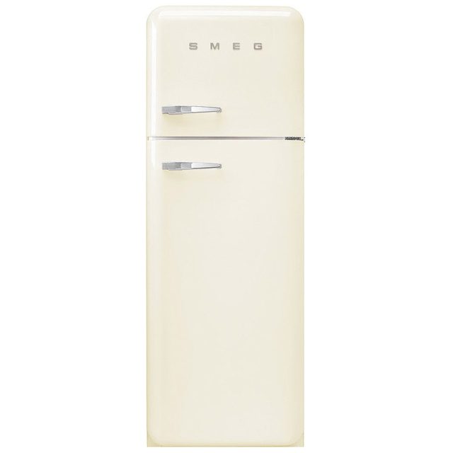 Smeg 60cm Retro Fridge Freezer Right Hand Hinge FAB30RCR6UK Cream