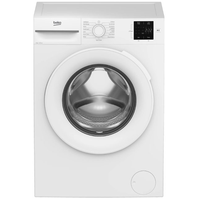 Beko 8kg Washing Machine 1200rpm BMN3WT3821W White