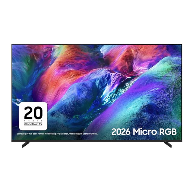 Samsung 55 Micro RGB R85H 4K Vision AI Smart TV MRE55R85HAUXXU Black