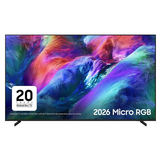 Samsung 65 Micro RGB R85H 4K Vision AI Smart TV MRE65R85HAUXXU Black