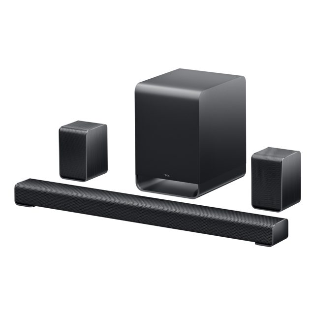 TCL 5.1ch Soundbar And Subwoofer S65K-UK Black