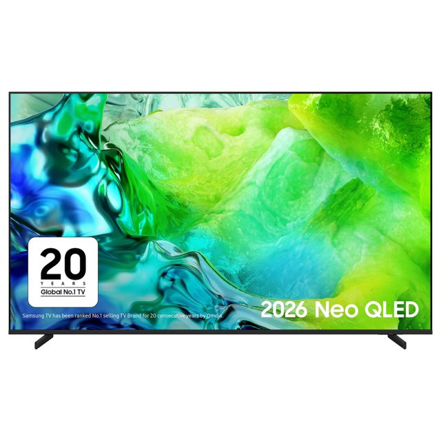 Samsung 2026 50 Neo QLED QN80H 4K Vision AI Smart TV QE50QN80HAUXXU Black