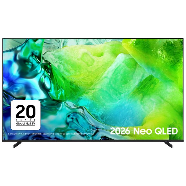 Samsung 2026 75 Neo QLED QN80H 4K Vision AI Smart TV QE75QN80HAUXXU Black