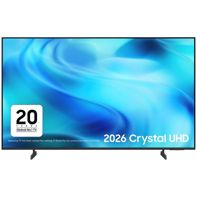 Samsung 50 Crystal UHD U8020H 4K Vision AI Smart TV UE50U8020HKXXU Black
