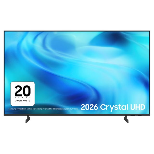 Samsung 75 Crystal UHD U8020H 4K Vision AI Smart TV UE75U8020HKXXU Black