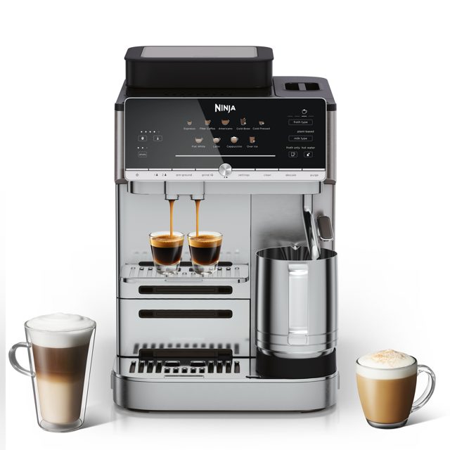 Ninja AutoBarista Bean To Cup Coffee Machine AE1001UK Stainless Steel