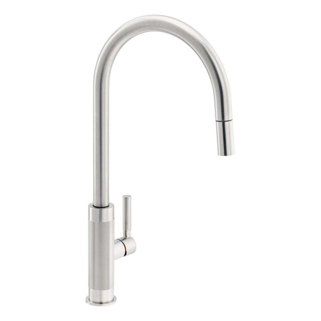 Franke Tessuto J Spout Pull-Out Nozzle Tap TESSUTO J-SPOUT PULL-OUT NOZZLE STAINLESS STEEL