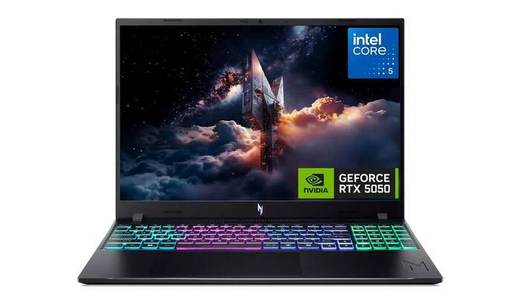 Acer Nitro V16 16In C5-210H 16GB 512GB RTX 5050 Gaming Laptop