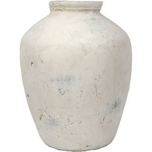 Amara Textured Vase - White