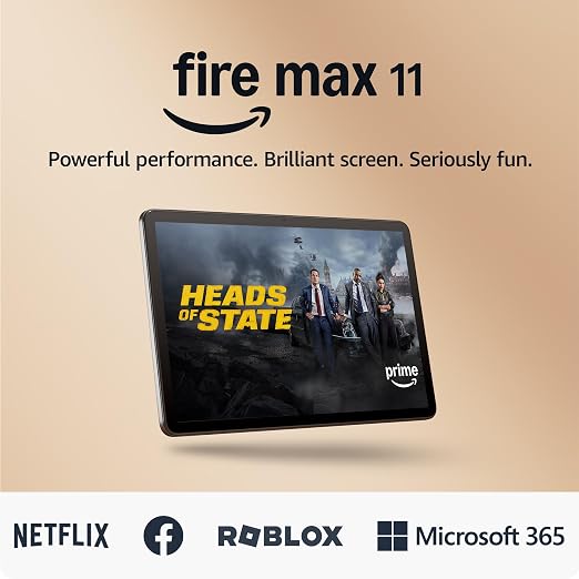 Amazon Fire Max 11 128GB Tablet with Ads, Grey