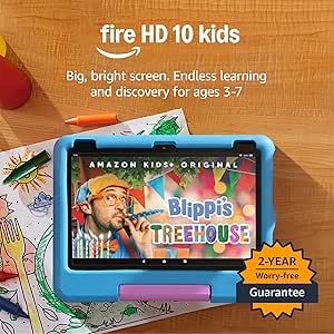 Amazon Fire HD 10 Kids 32GB Tablet, Blue