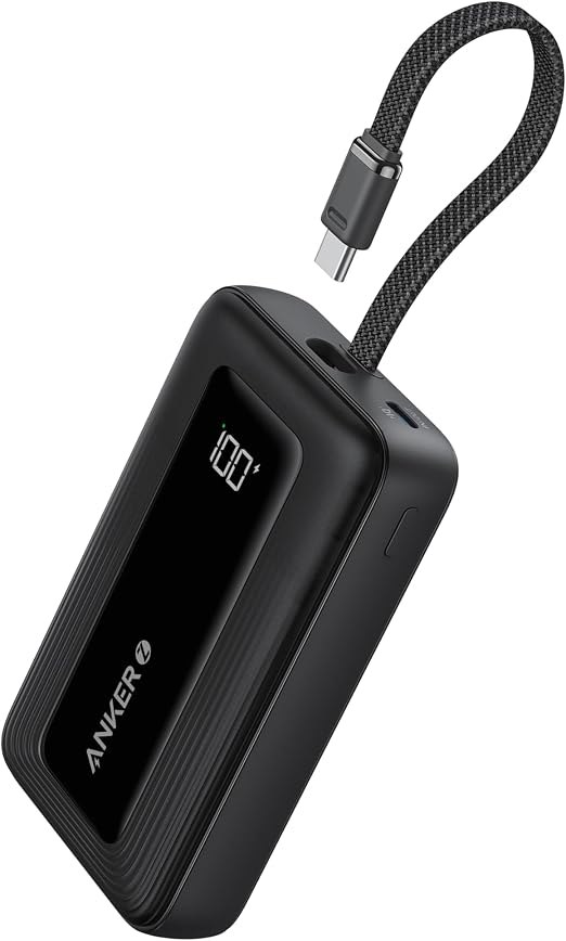 Anker Zolo 20,000mAh 30W Power Bank, Black
