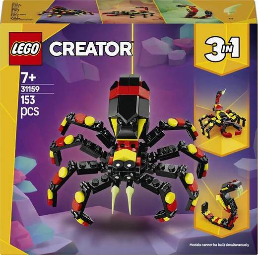 LEGO Creator 3in1 Wild Animals: Surprising Spider 31159