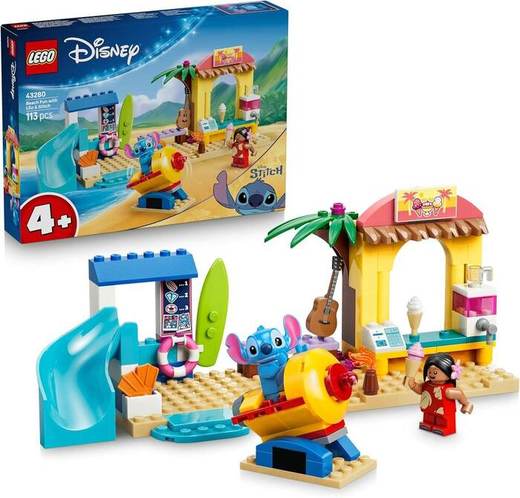 LEGO Disney Beach Fun with Lilo & Stitch 43280