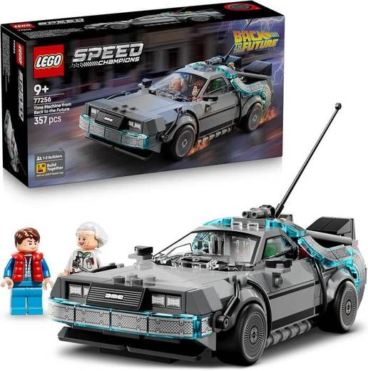 LEGO Speed Champions Time Machine from Back to the Future 77256