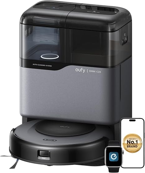 eufy Omni C20 Robot Vacuum and Mop with Station