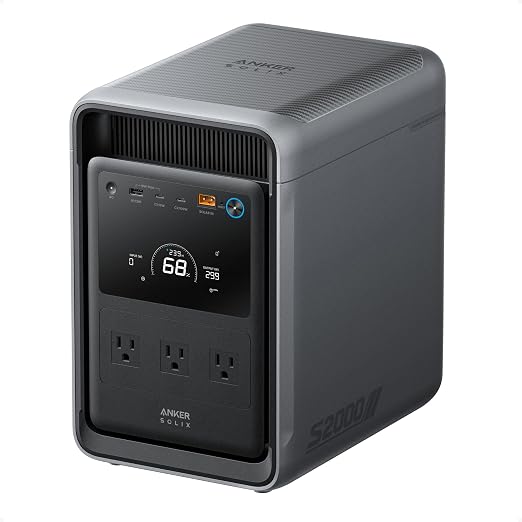 Anker SOLIX S2000 2010Wh Power Station, Unit Only