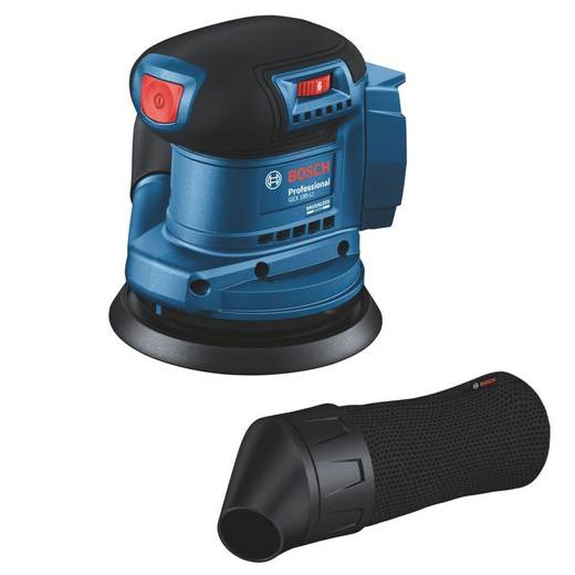 Bosch GEX 185-LI 125mm 18V Li-Ion AMPShare Brushless Cordless Random Orbital Sander - Bare