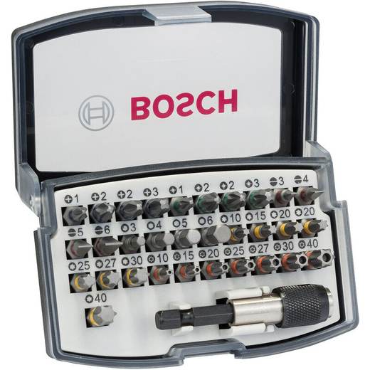 Bosch Screwdriver Bit Set Mixed
