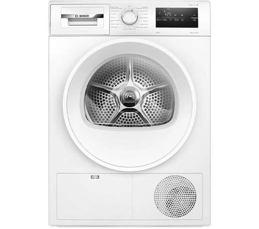 BOSCH Series 4 WTH85225GB 8 kg Heat Pump Tumble Dryer - White