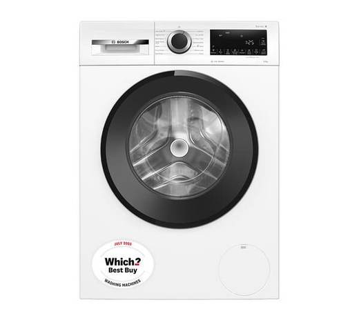 BOSCH Series 6 WGG24400GB AntiStain 9 kg 1400 Spin Washing Machine - White