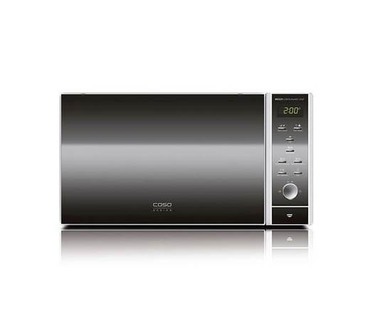 CASO Ceramic Chef MCG 25 Combination Microwave - Black & Silver