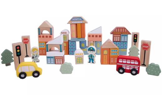 Chad Valley Building Block Set