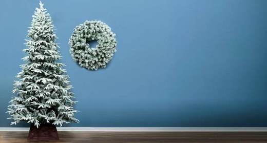 7ft Snowy Alpine Tree