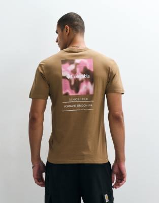 Columbia Barton Springs III graphic t-shirt in delta