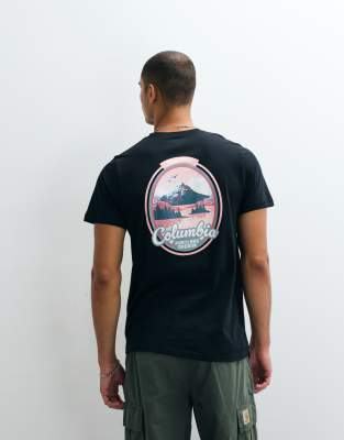 Columbia CSC Outdoor back graphic t-shirt in black