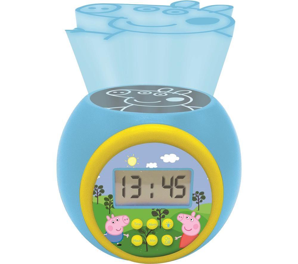 LEXIBOOK RL977PP Projector Alarm Clock - Peppa Pig