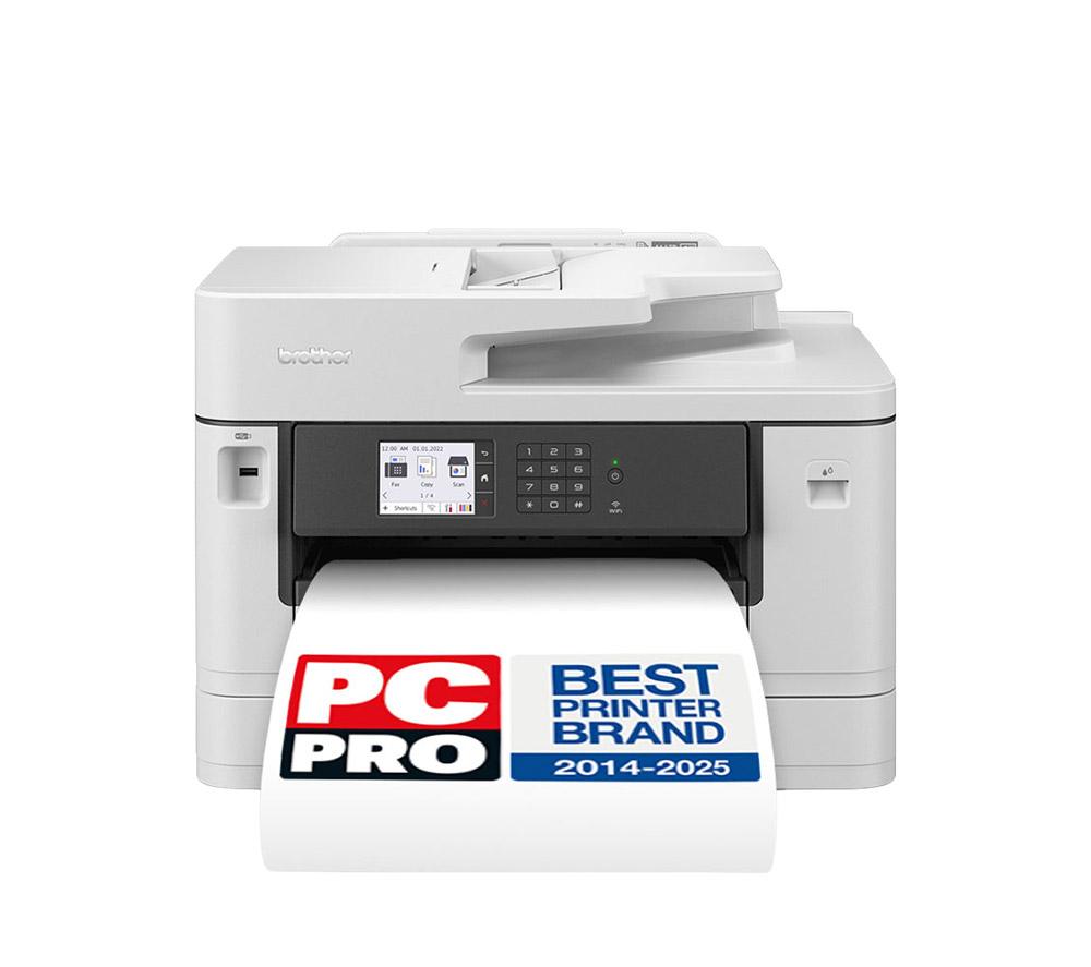 BROTHER MFCJ5740DW All-in-One Wireless A3 Inkjet Printer with Fax, White