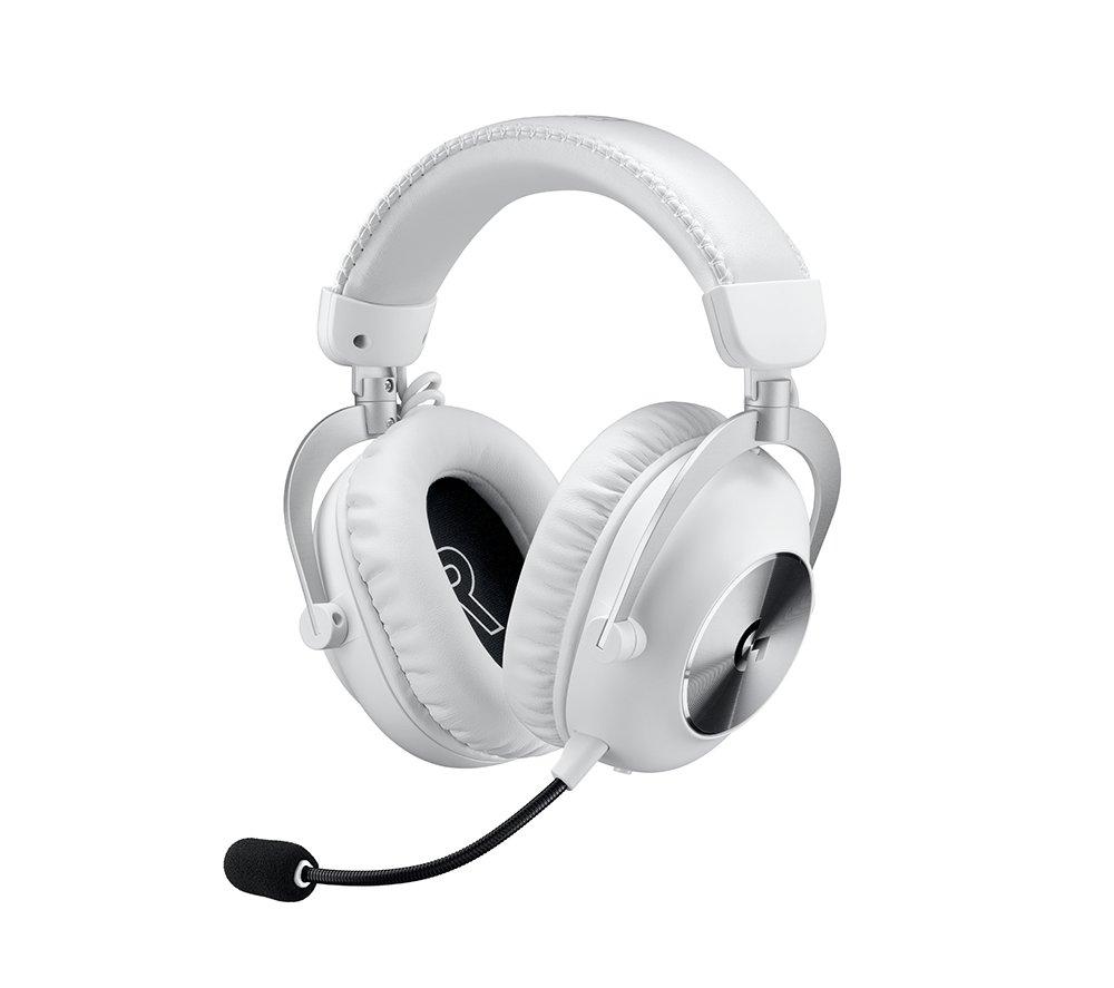 LOGITECH PRO X 2 Graphene Driver LIGHTSPEED Wireless 7.1 Gaming Headset - White, White
