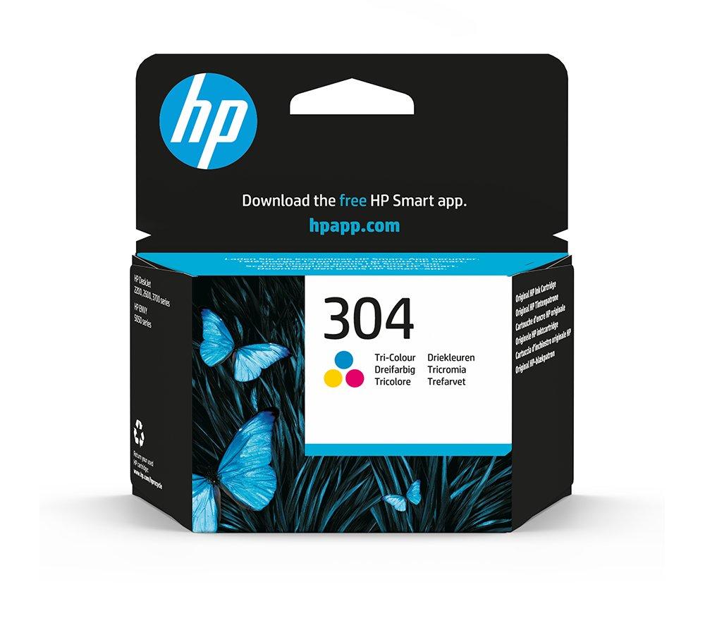 HP 304 Original Tri-colour Ink Cartridge, Tri-colour