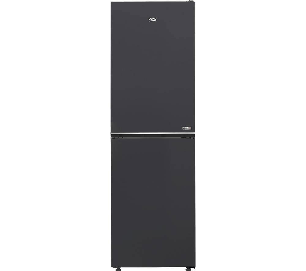 BEKO Pro HarvestFresh AeroFlow CNG4692VA 50/50 Fridge Freezer - Anthracite, Silver/Grey,Black