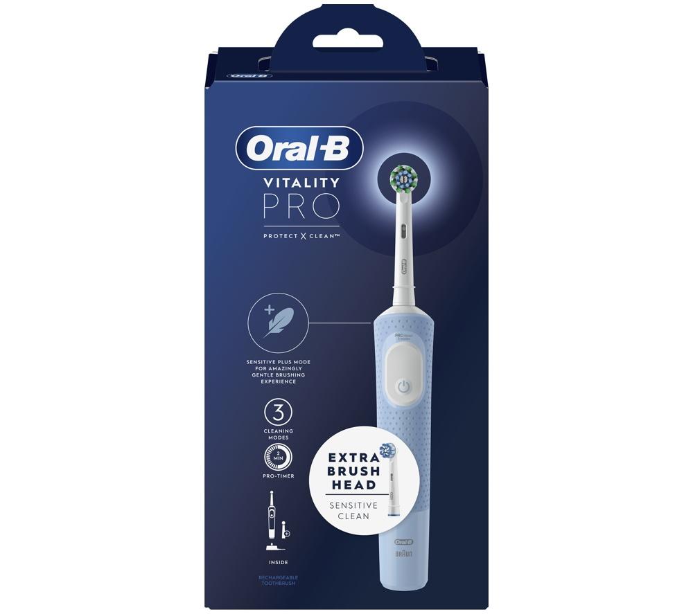 ORAL-B Vitality Pro Electric Toothbrush - Blue, Blue