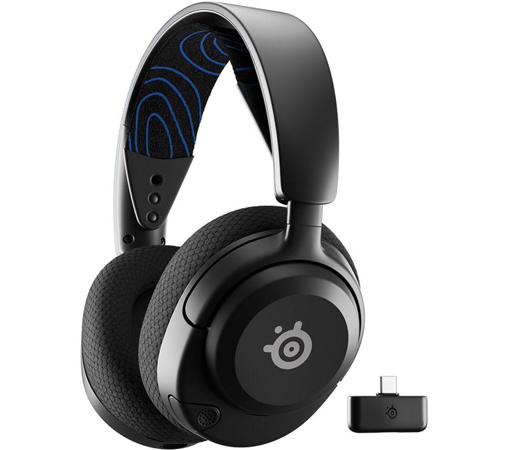 STEELSERIES Arctis Nova 5P Wireless PS5 Gaming Headset - Black, Black