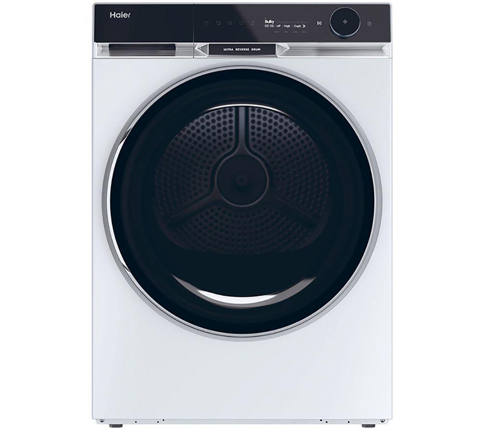 HAIER X Series 11 HD90-A3Q397U1 WiFi-enabled 9 kg Heat Pump Tumble Dryer - White, White