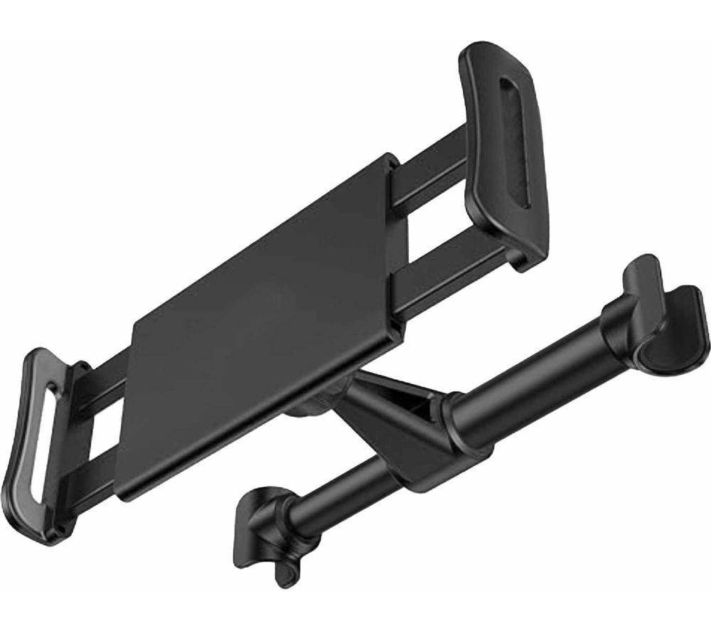 LOGIK LCARBS25 Car Headrest Tablet Holder, Black