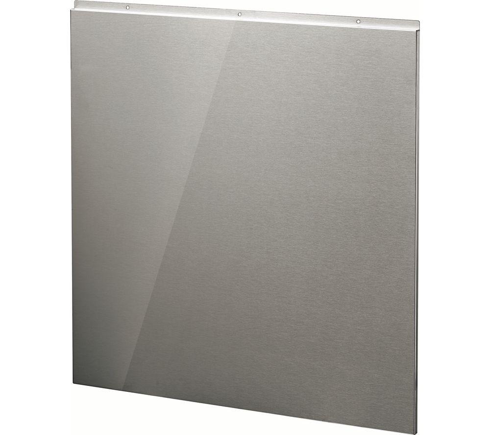 LOGIK L60SPLX21 60 cm Stainless Steel Splashback, Stainless Steel