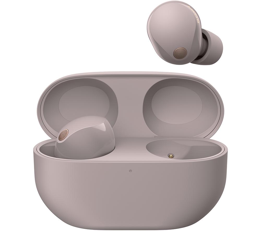 SONY WF-1000XM5 Wireless Bluetooth Noise-Cancelling Earbuds - Smoky Pink, Pink