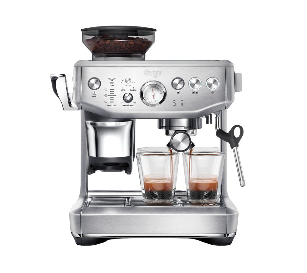 SAGE The Barista Express Impress SES876 Bean to Cup Coffee Machine - Stainless Steel, Stainless Steel