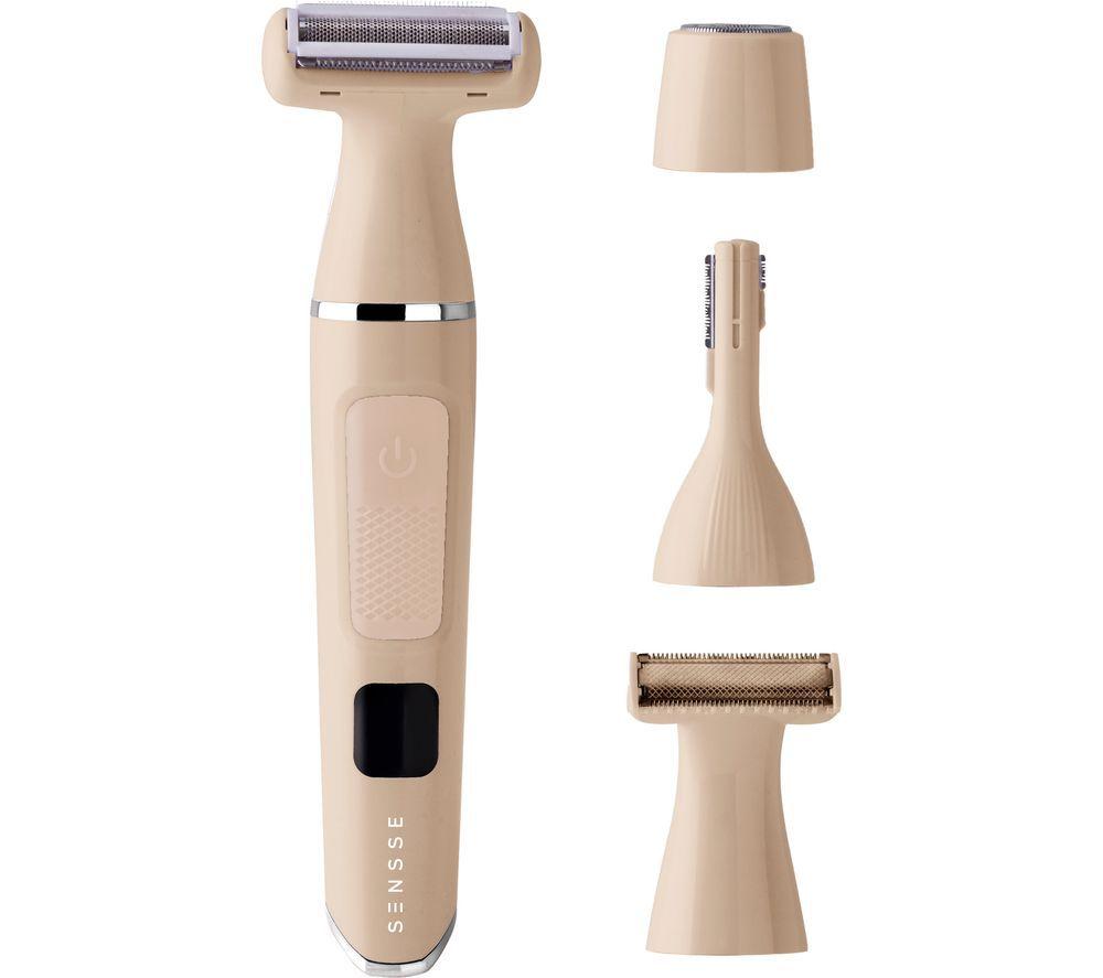 SENSSE 4D 4-in-1 Foil Lady Shaver - Nude, Cream