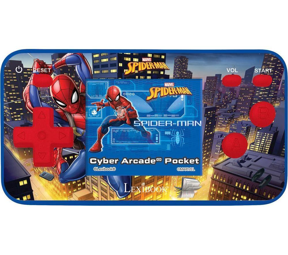 LEXIBOOK Cyber Arcade Handheld Gaming Console - Spider-Man